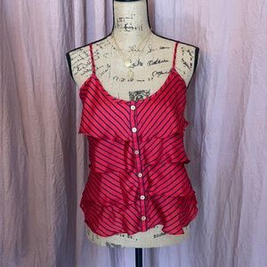 Forever 21 strapless ruffle top